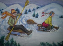 Bolondos szánkózás